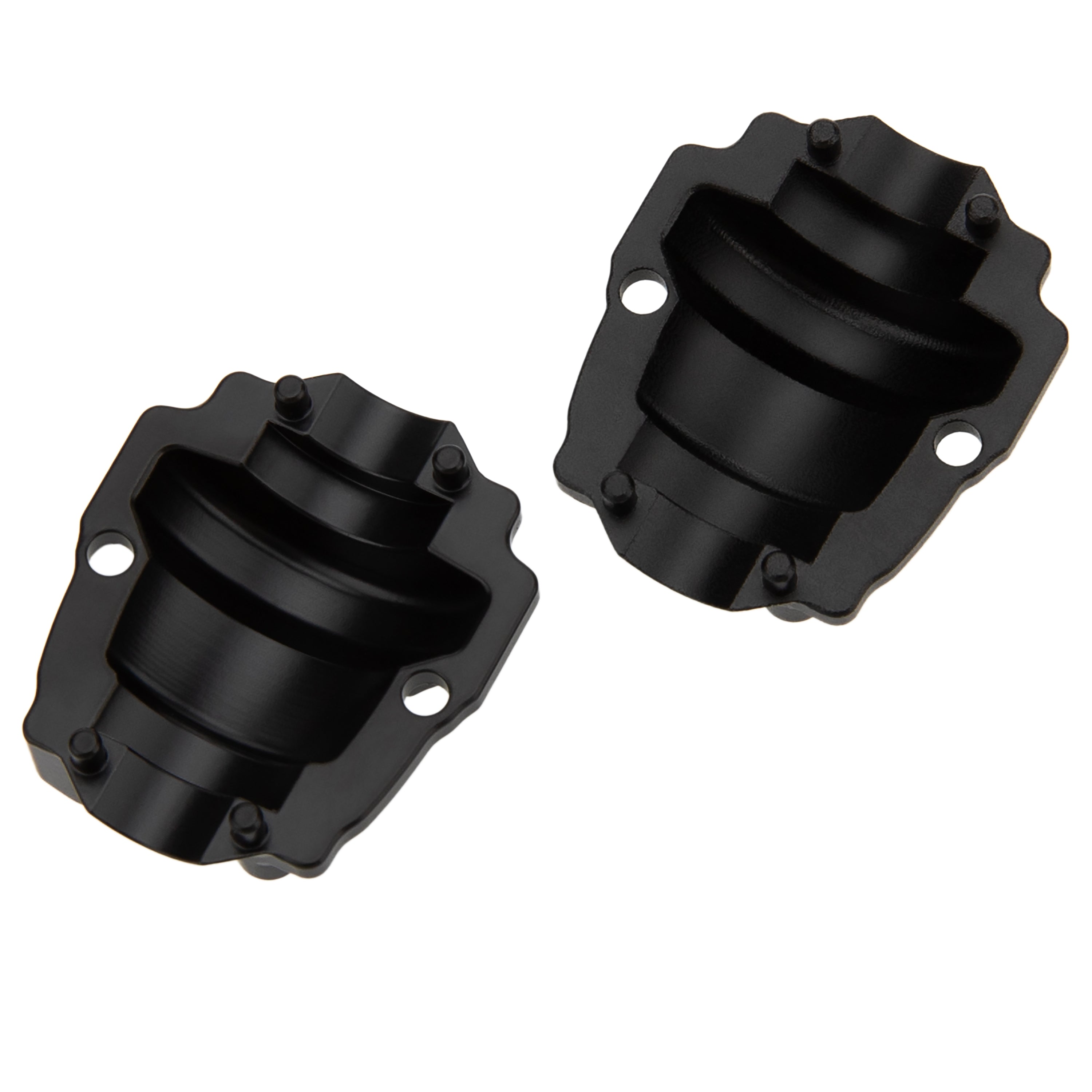 MEUS Racing Ascent-18 Apex Brass Front & Aluminum Rear Diff Covers