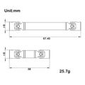 Ascent 18 Apex front and rear drive shafts size