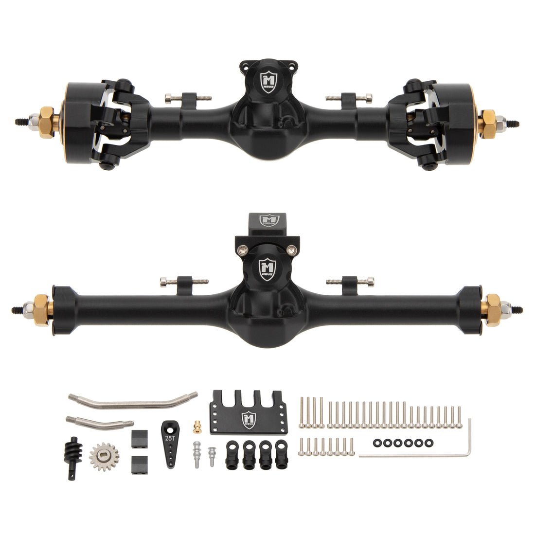 SCX24 Metal V3 Isokinetic Axles +9MM
