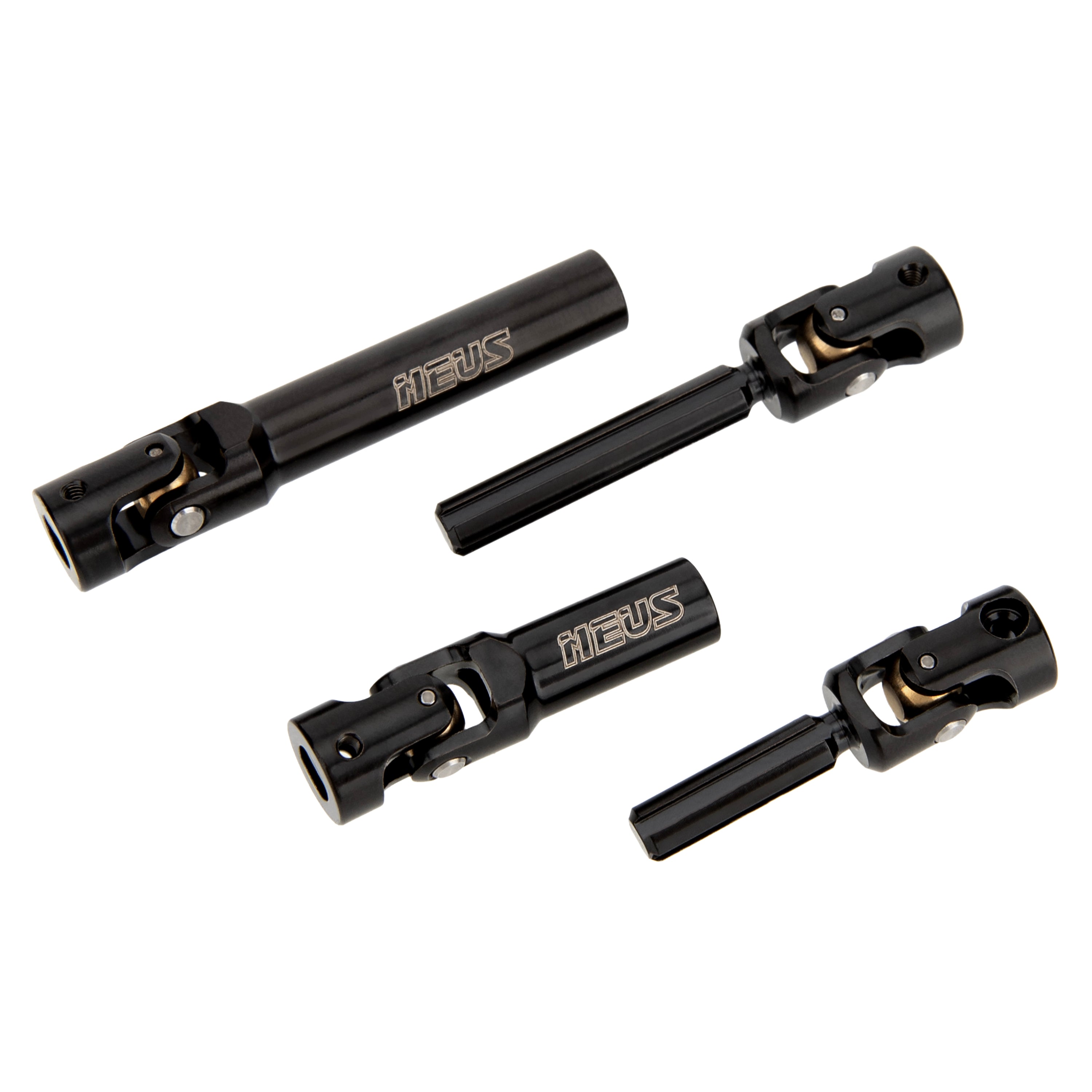 MEUS Racing Stainless Steel Drive Shafts For TRX4M Defender Bronco