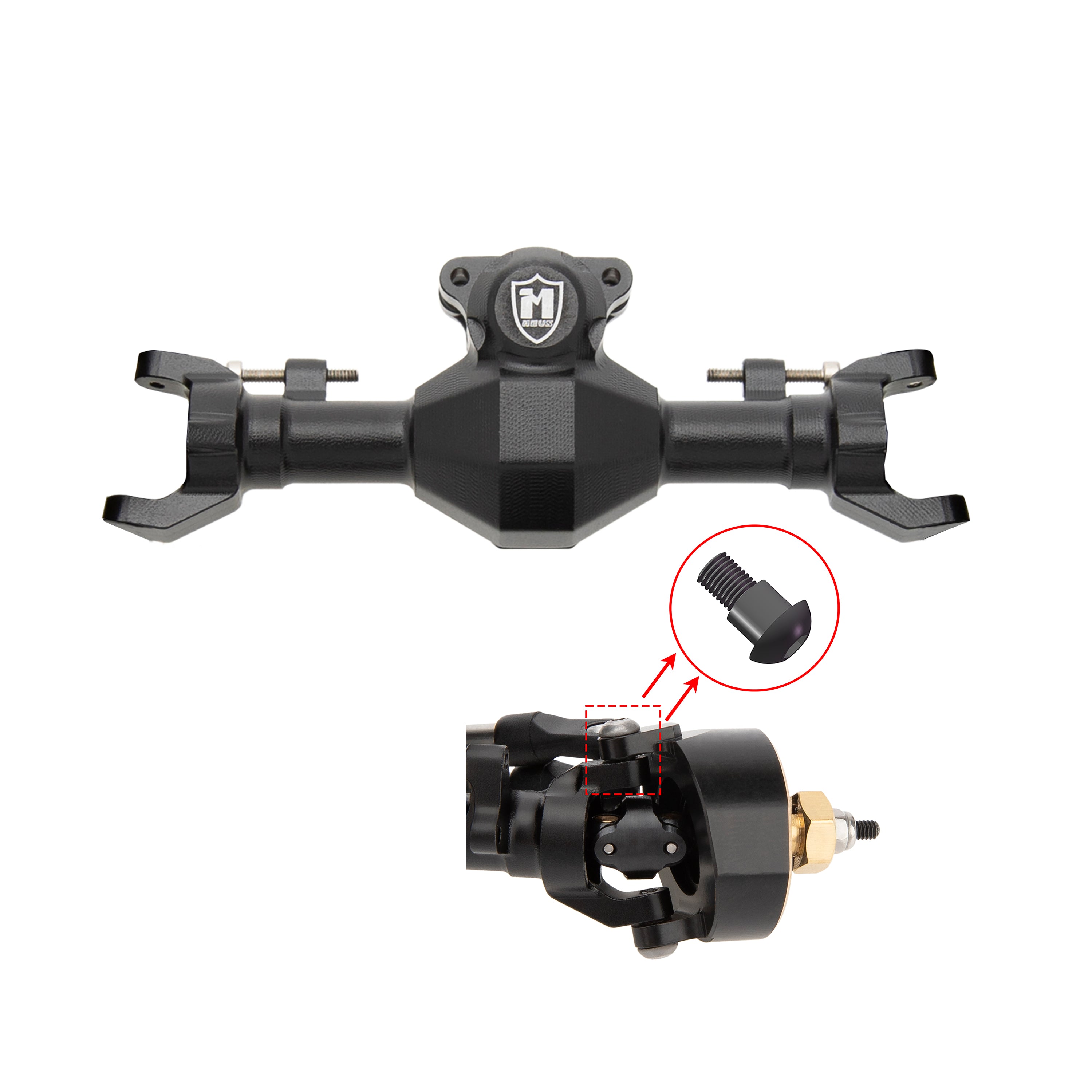 Photo inspiration: Fresh Look at Meus Racing Scx24 Isokinetic V1 Metal Front Rear Axles Housing