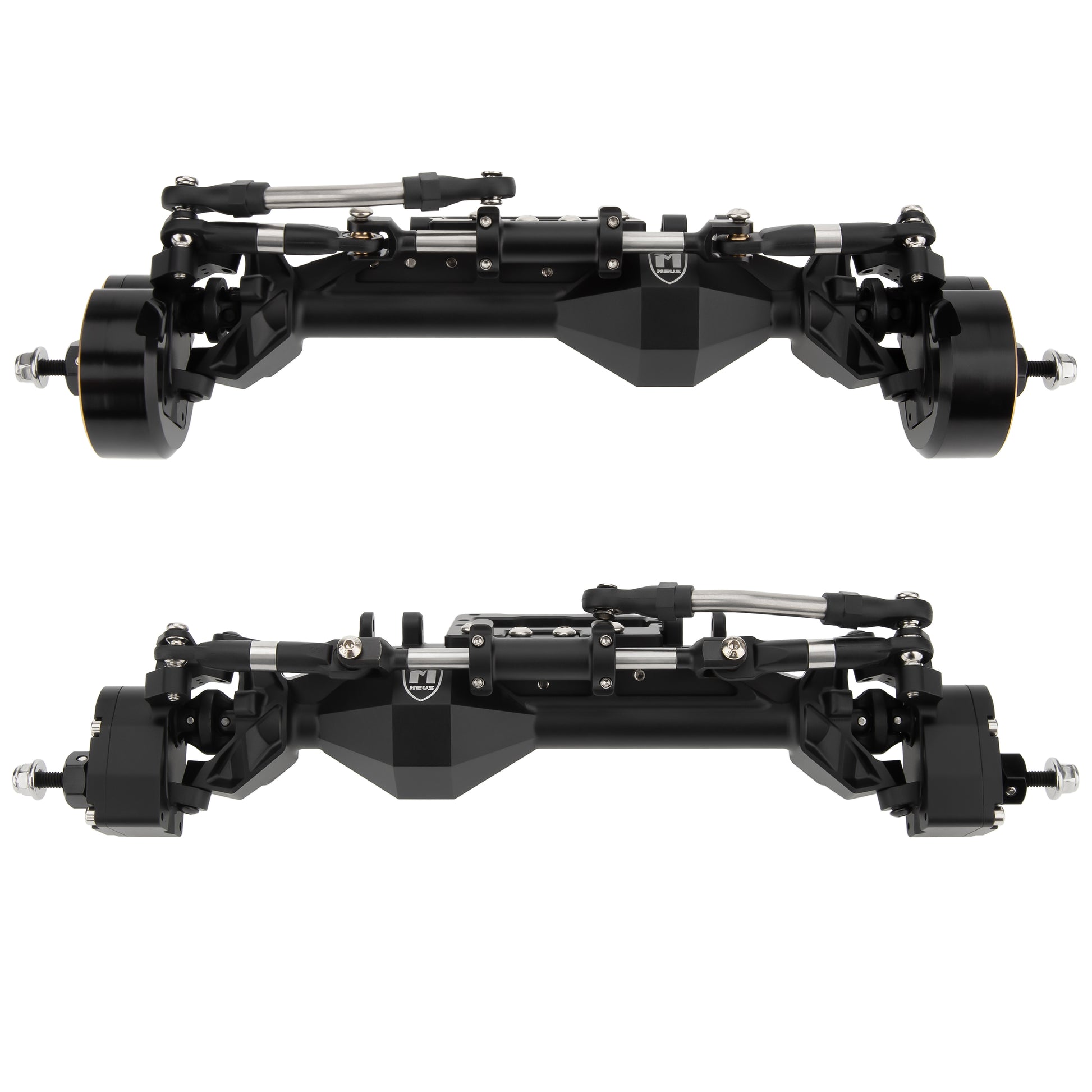 Black 4WS CHEAT CODE V2 Capra 1.9 Isokinetic axles