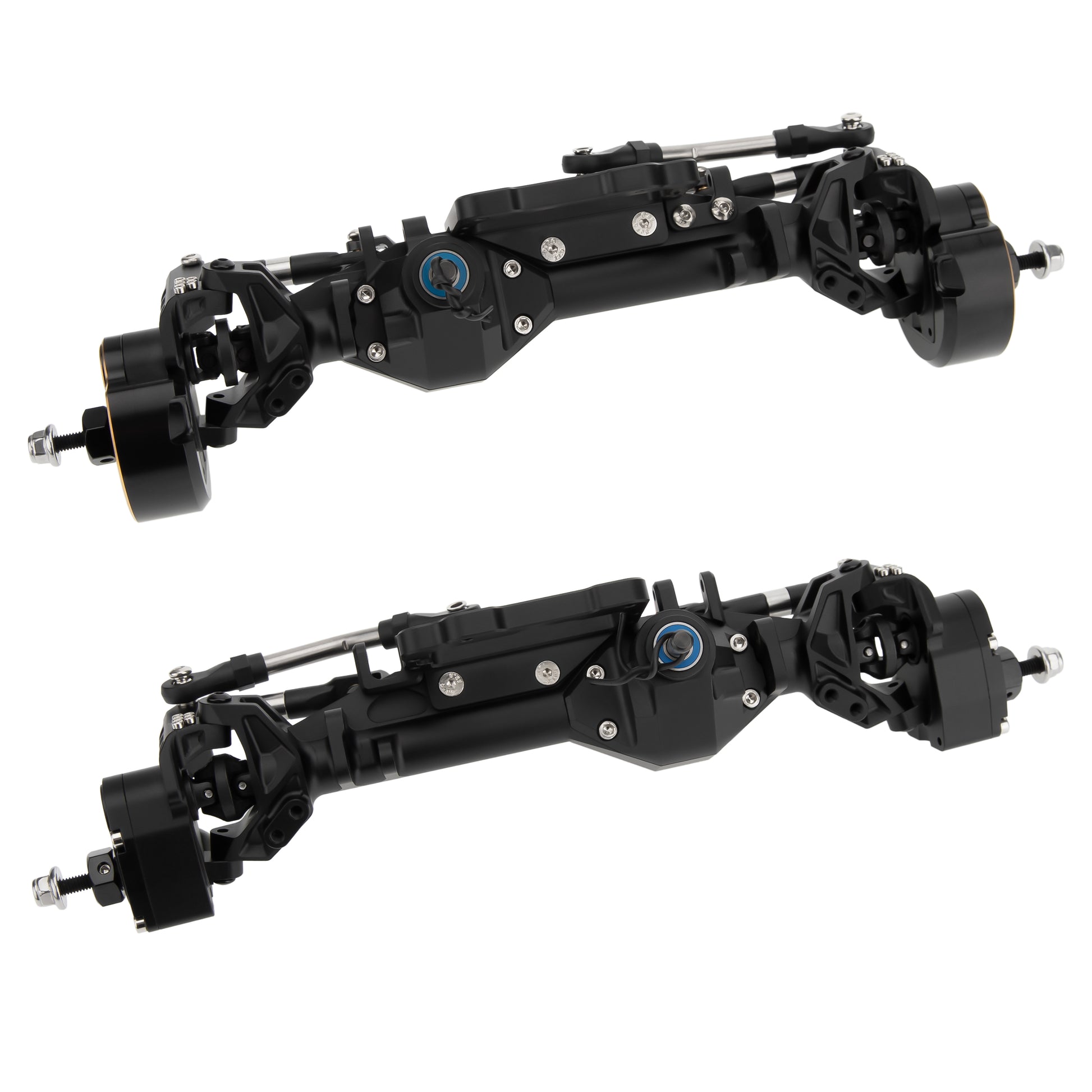 Black 4WS CHEAT CODE V2 Capra 1.9 Isokinetic axles