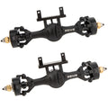 Black 4WS TRX4M Metal V2 Isokinetic axles