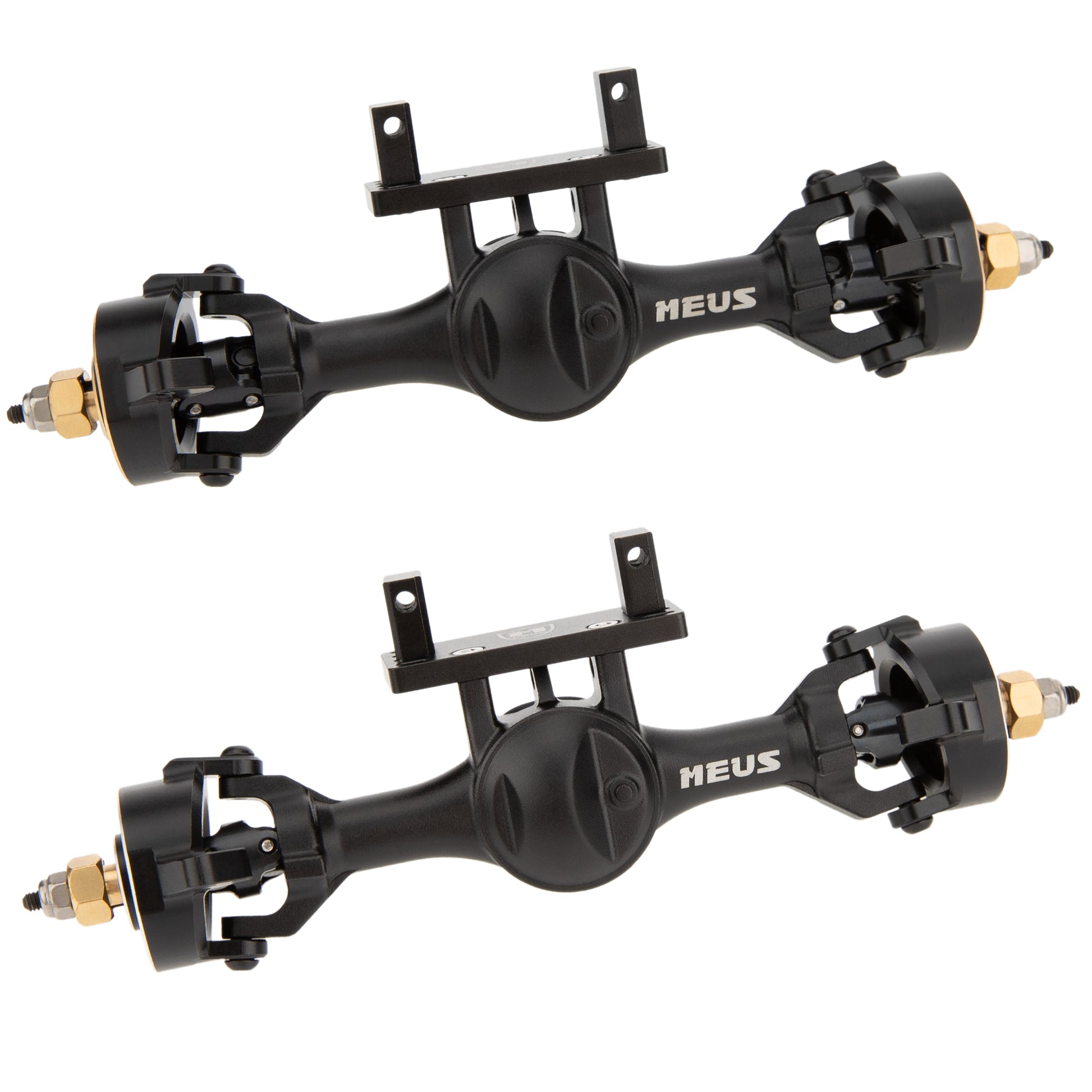 Black 4WS TRX4M Metal V2 Isokinetic axles