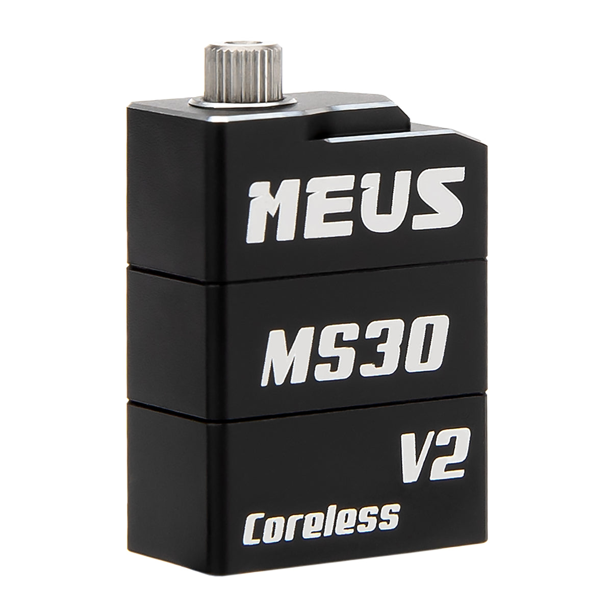 Black Aluminum SCX30 V2 coreless servo