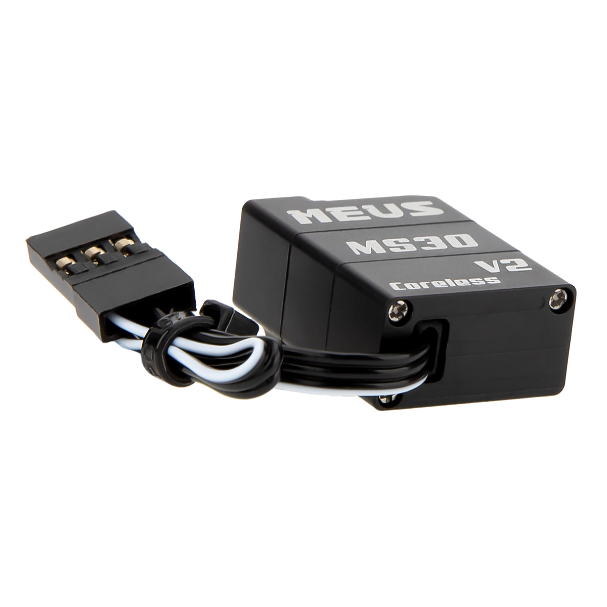 Black Aluminum SCX30 V2 coreless servo