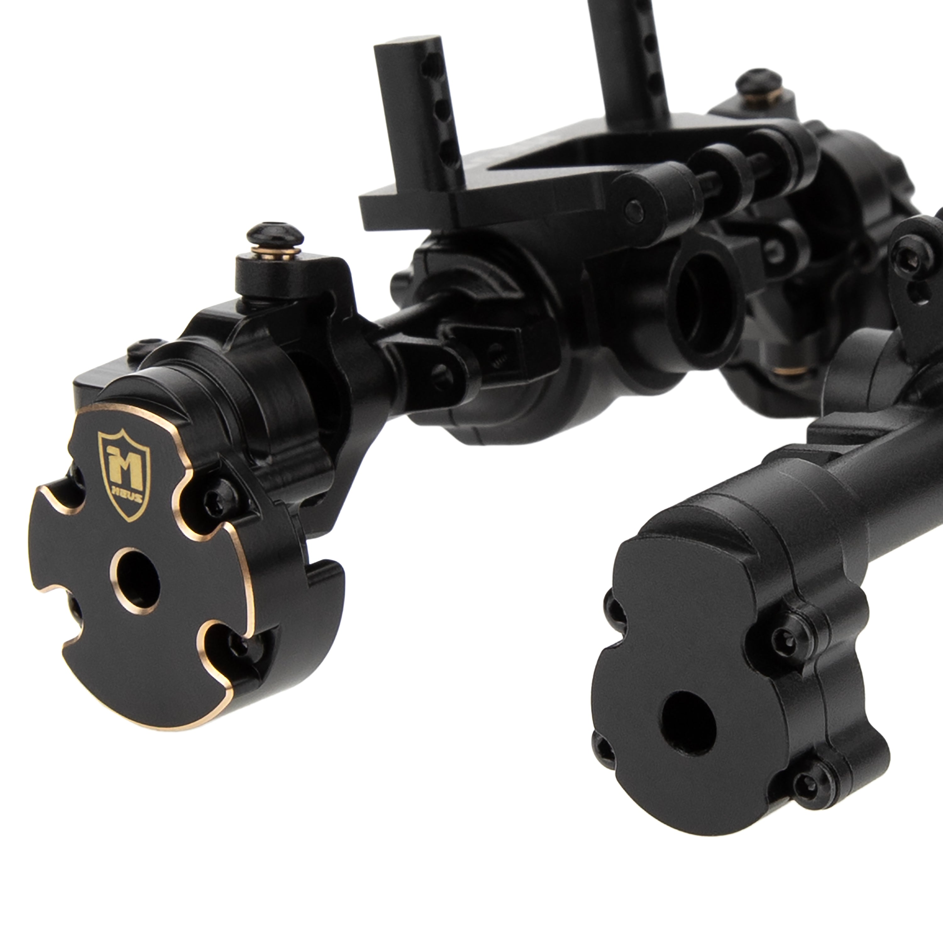 MEUS Racing Ascent-18 Axle Housings with Diff Covers and Steering