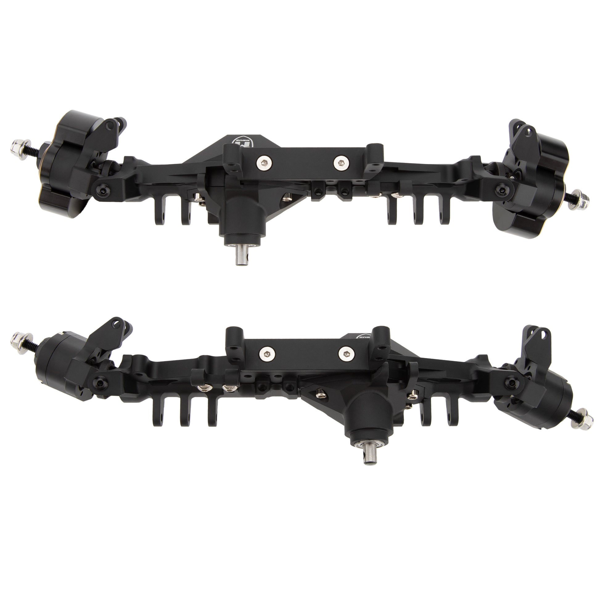 Black CHEAT CODE Capra 1.9 Isokinetic 4WS axles