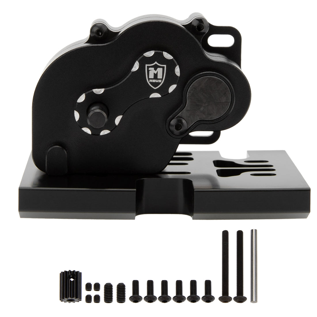 Black LCG 12:1 Ratio Metal Gearbox