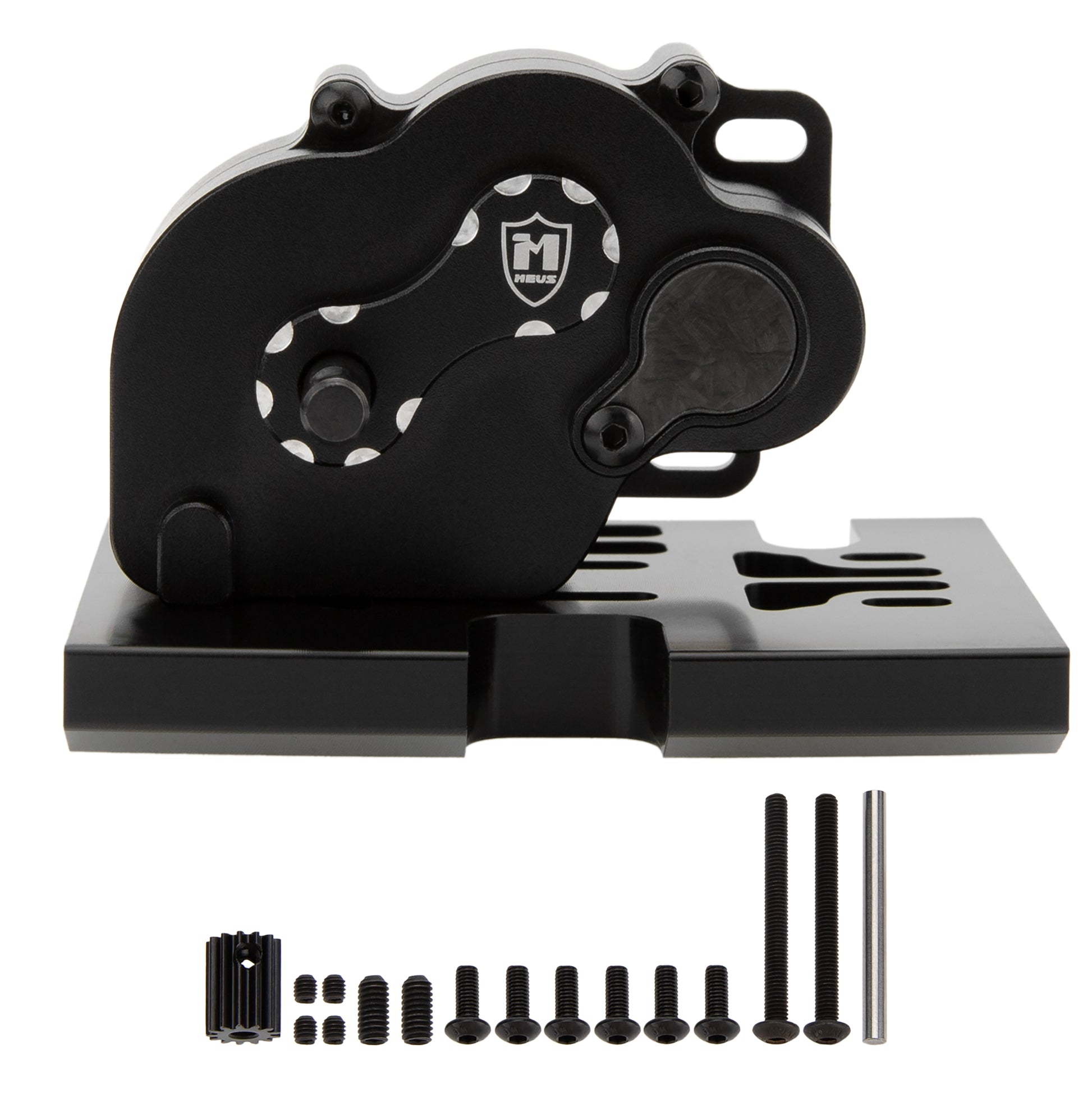 Black LCG 12:1 Ratio Metal Gearbox