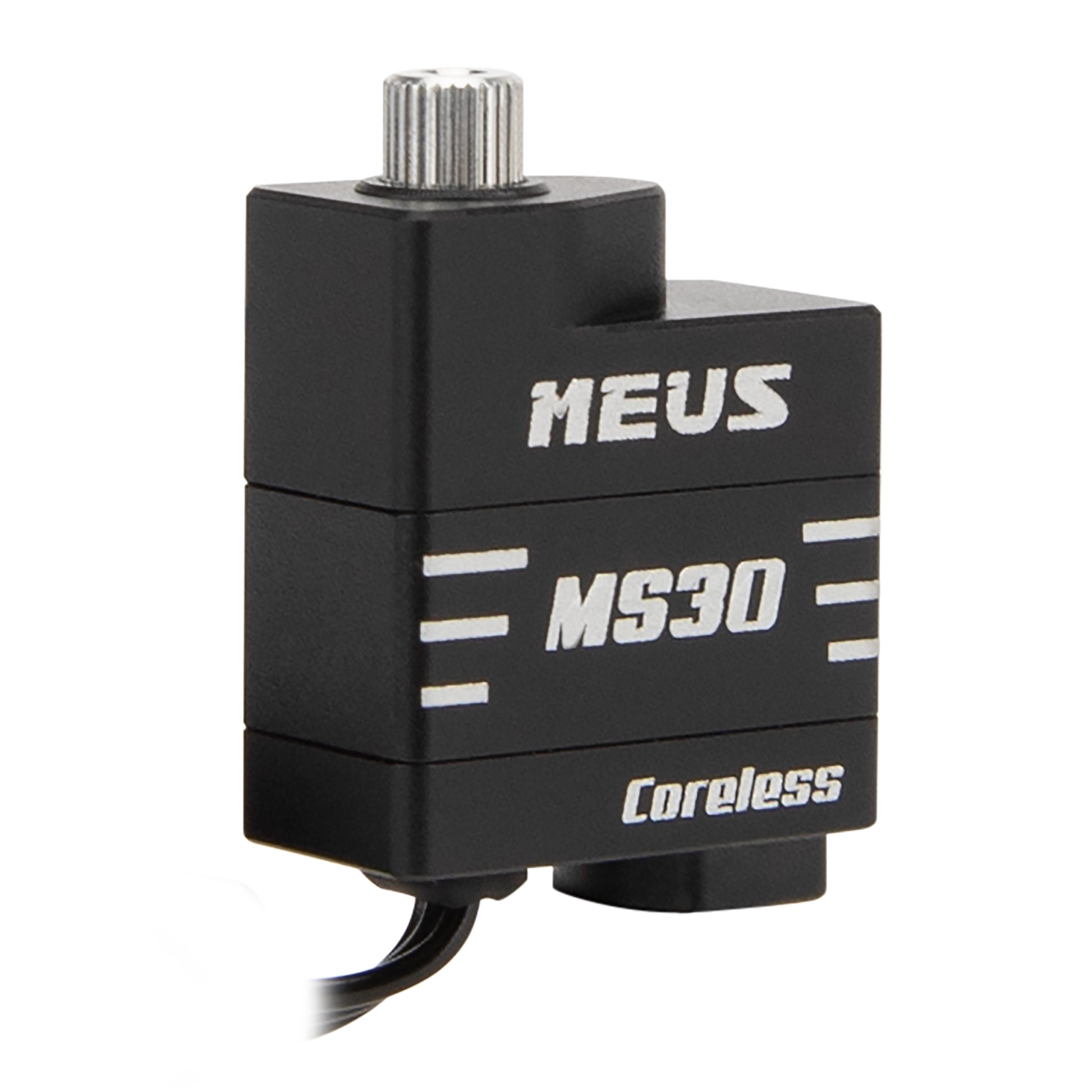 Black MS30 Coreless Micro Aluminum Servo