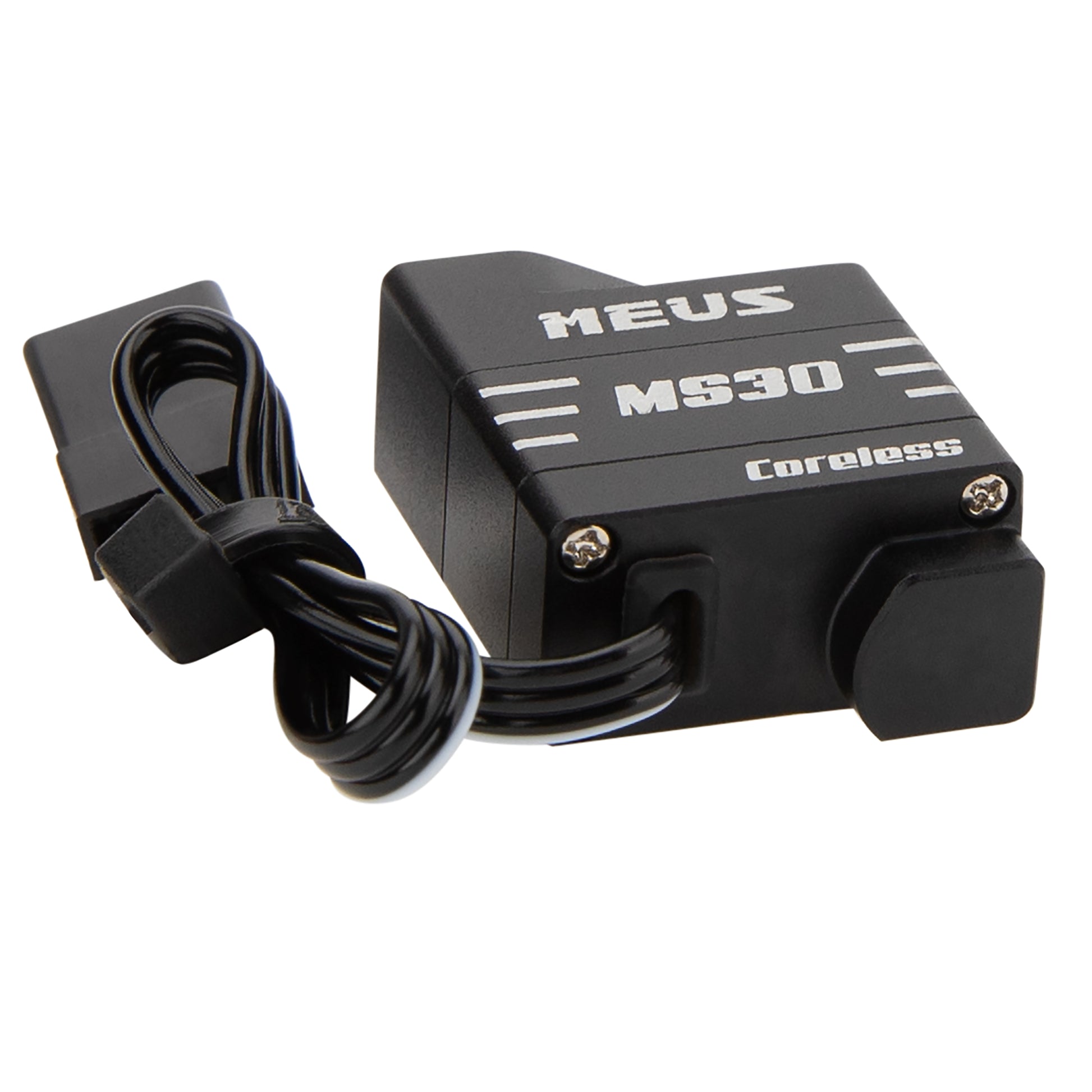 Black MS30 Coreless Micro Aluminum Servo