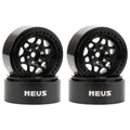 Black MW1301 1.3-Inch Beadlock Wheels