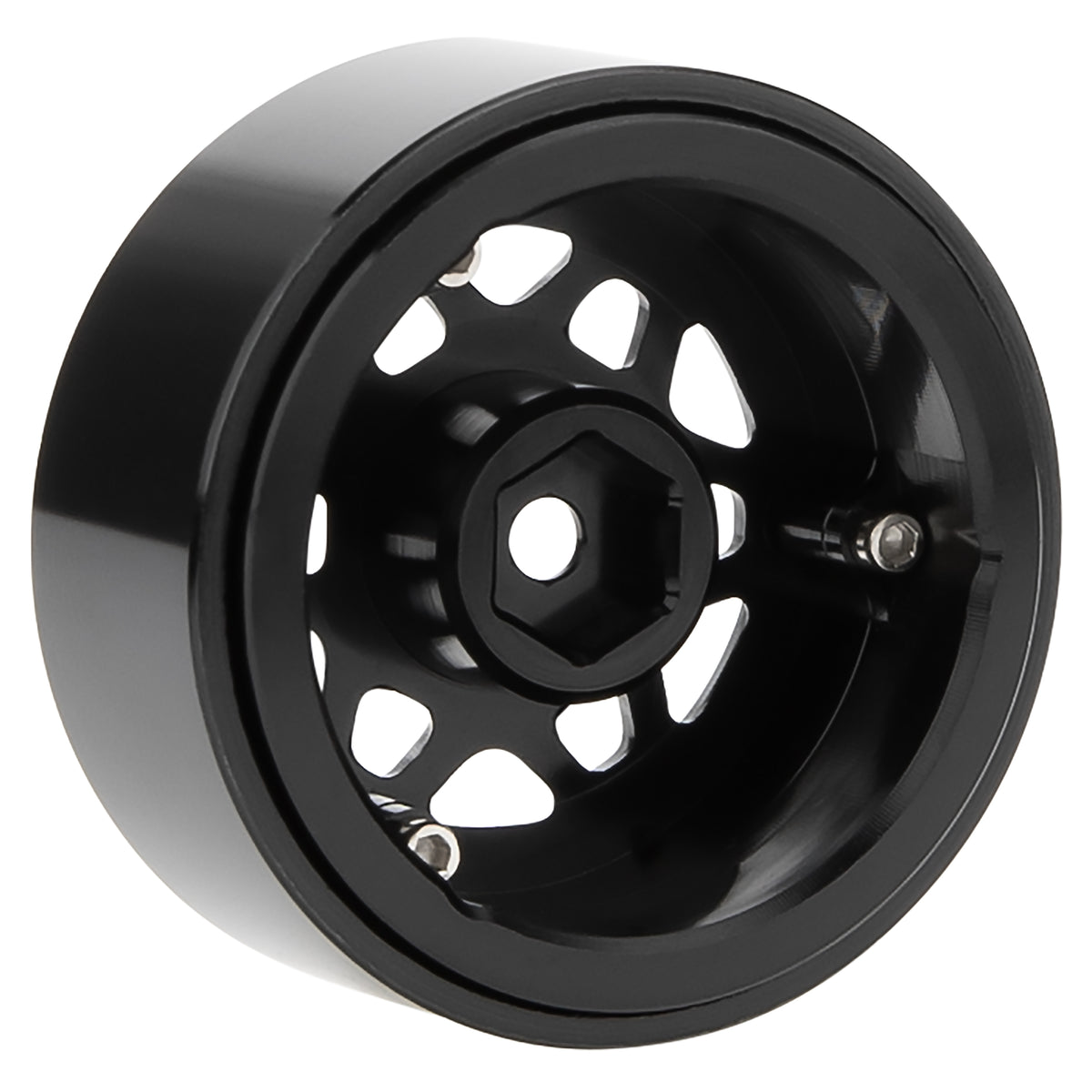 Black MW1301 1.3-Inch Beadlock Wheels