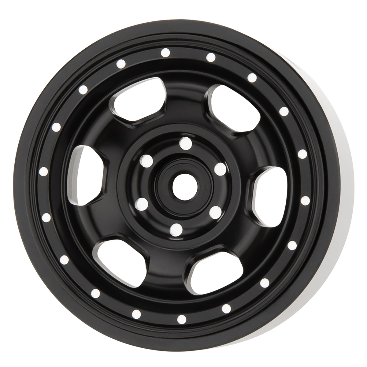 Black MW1302 1.3-Inch Beadlock Wheels