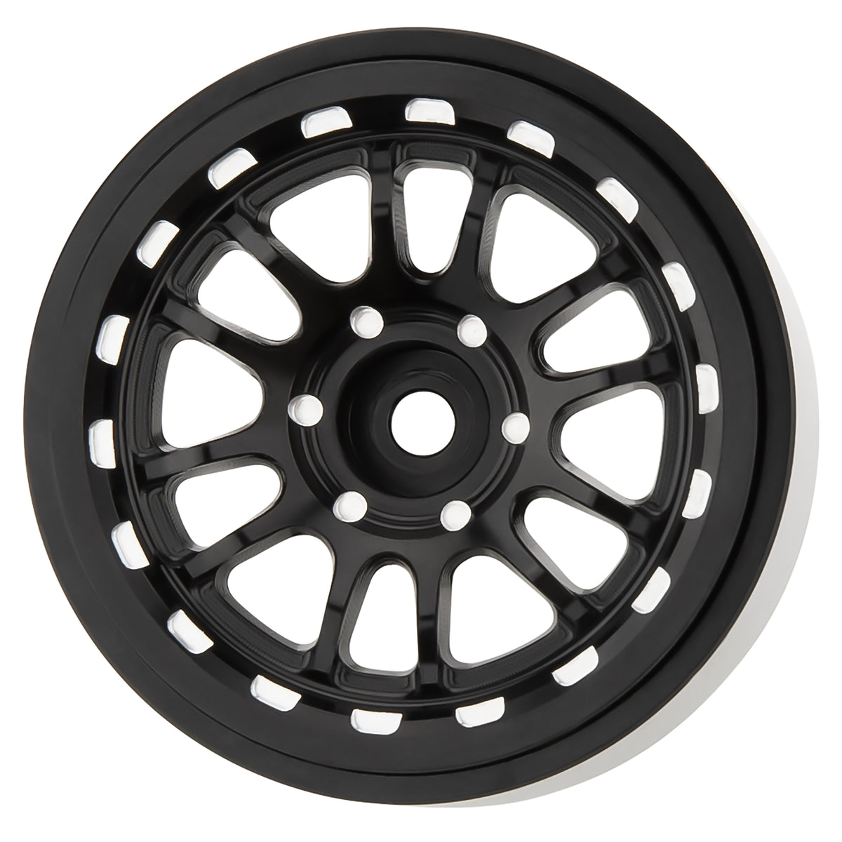 Black MW1303 1.3-Inch Beadlock Wheels