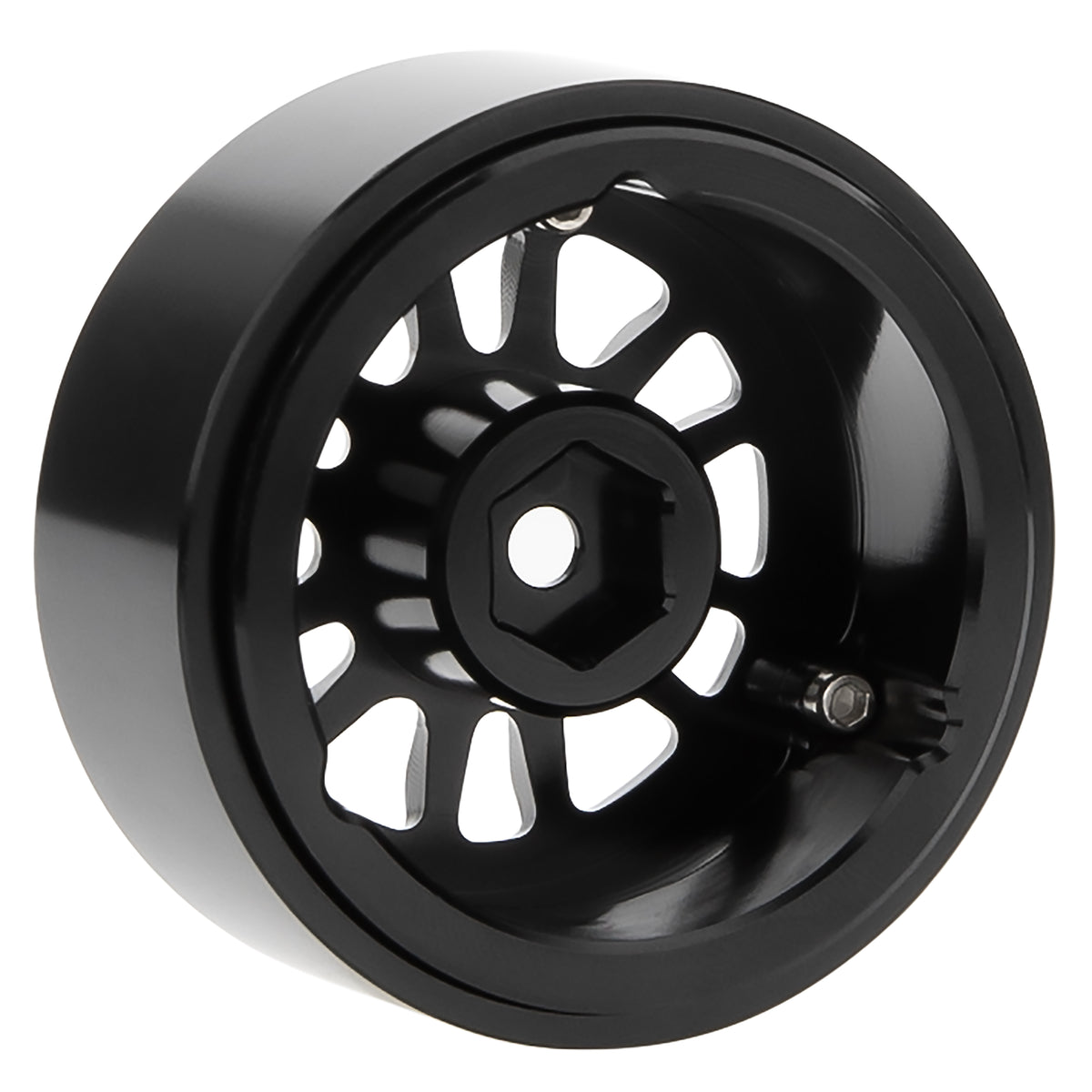 Black MW1303 1.3-Inch Beadlock Wheels