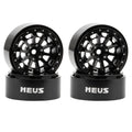 Black MW1304 1.3-Inch Beadlock Wheels
