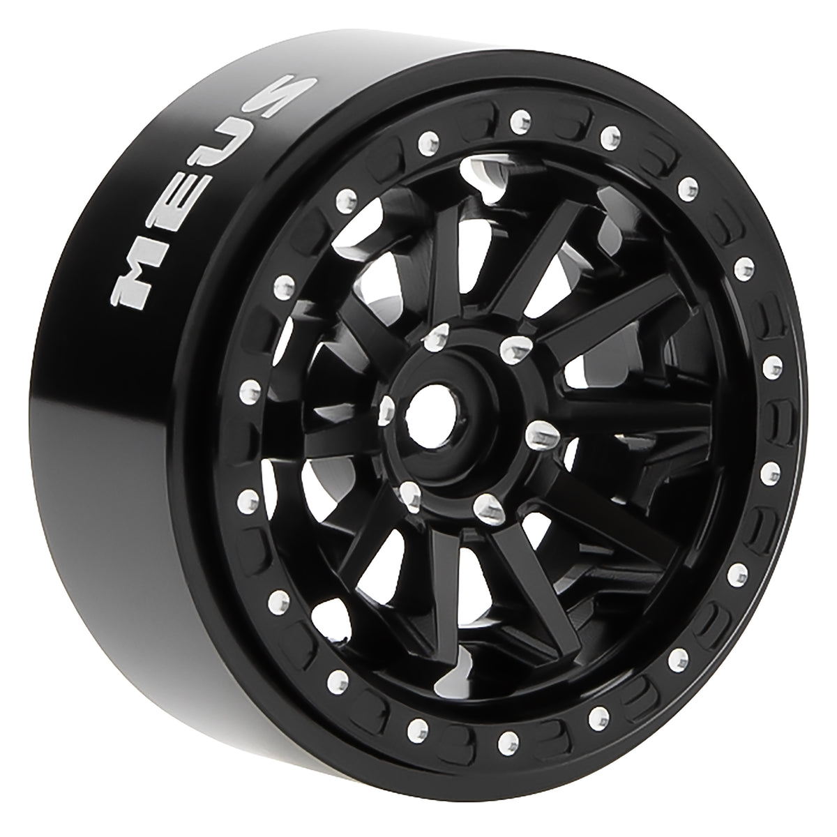 Black MW1304 1.3-Inch Beadlock Wheels
