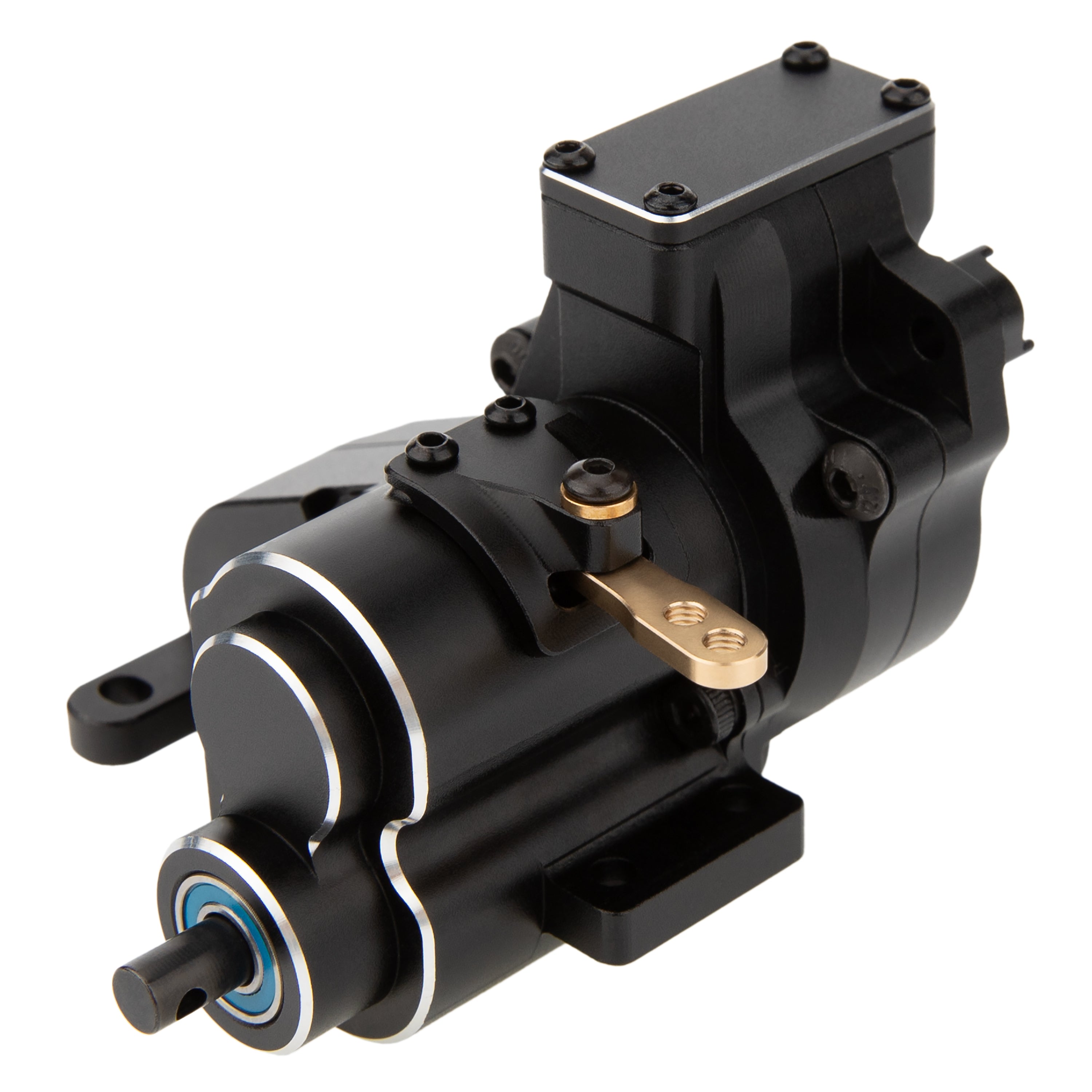Inline Racing Transmition MEUS Racing Dual-Speed Overdrive Transmission for 1/10 Optic H10
