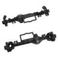 Black Redcat Vertex-6 4WS front axle housings