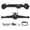 Black Redcat Vertex-6 front rear axle housings