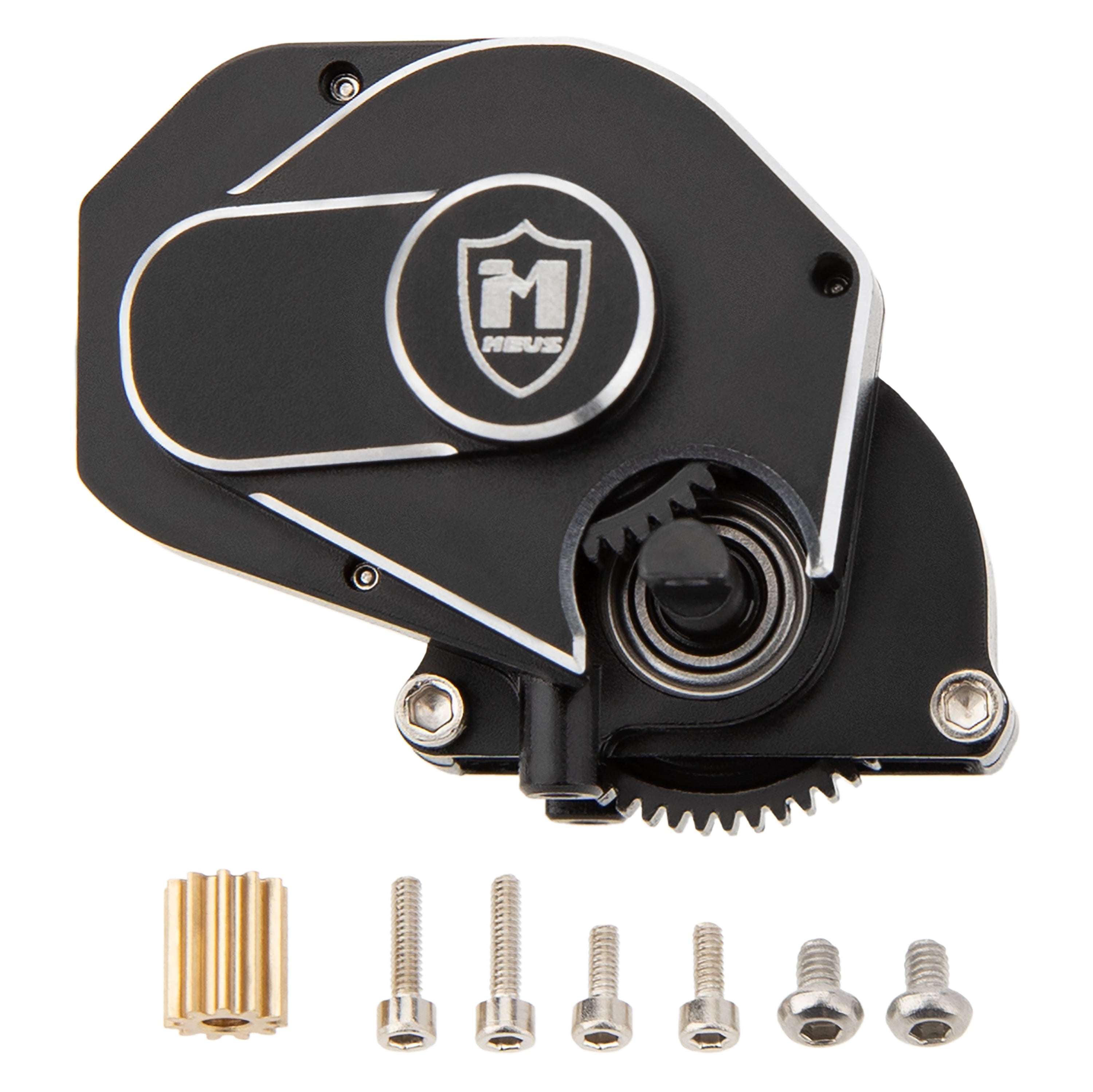 MEUS Racing SCX24 Brushed Complete Transmission for 1/24 Axial SCX24