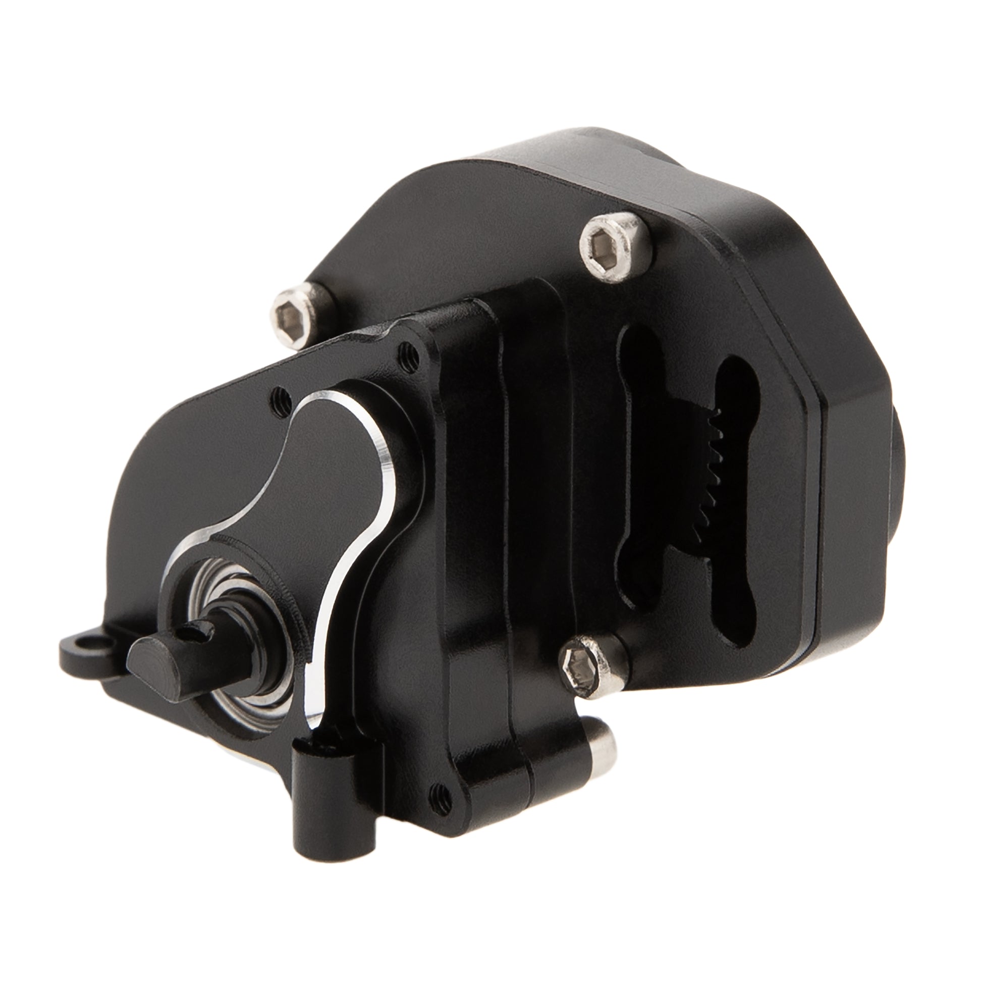 Black SCX24 Brushed Complete Transmission