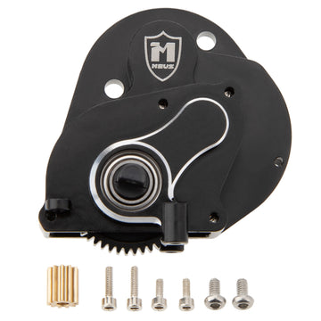 Black SCX24 Brushless Complete Transmission