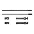 Black SCX24 V2 Cuttable Drive Shafts