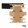 Black SCX30 Assembled Transmission with brass skid plate