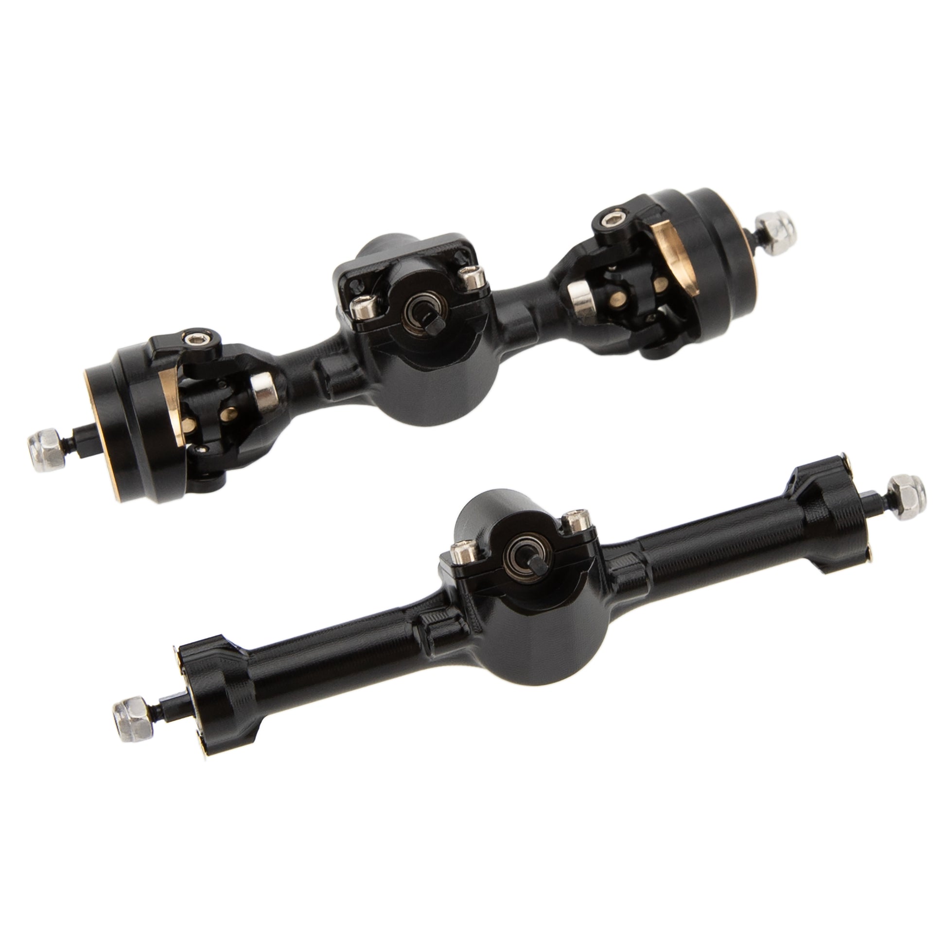 Black SCX30 Isokinetic Front Rear Axles