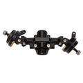 Black SCX30 Metal Straight Front Axle