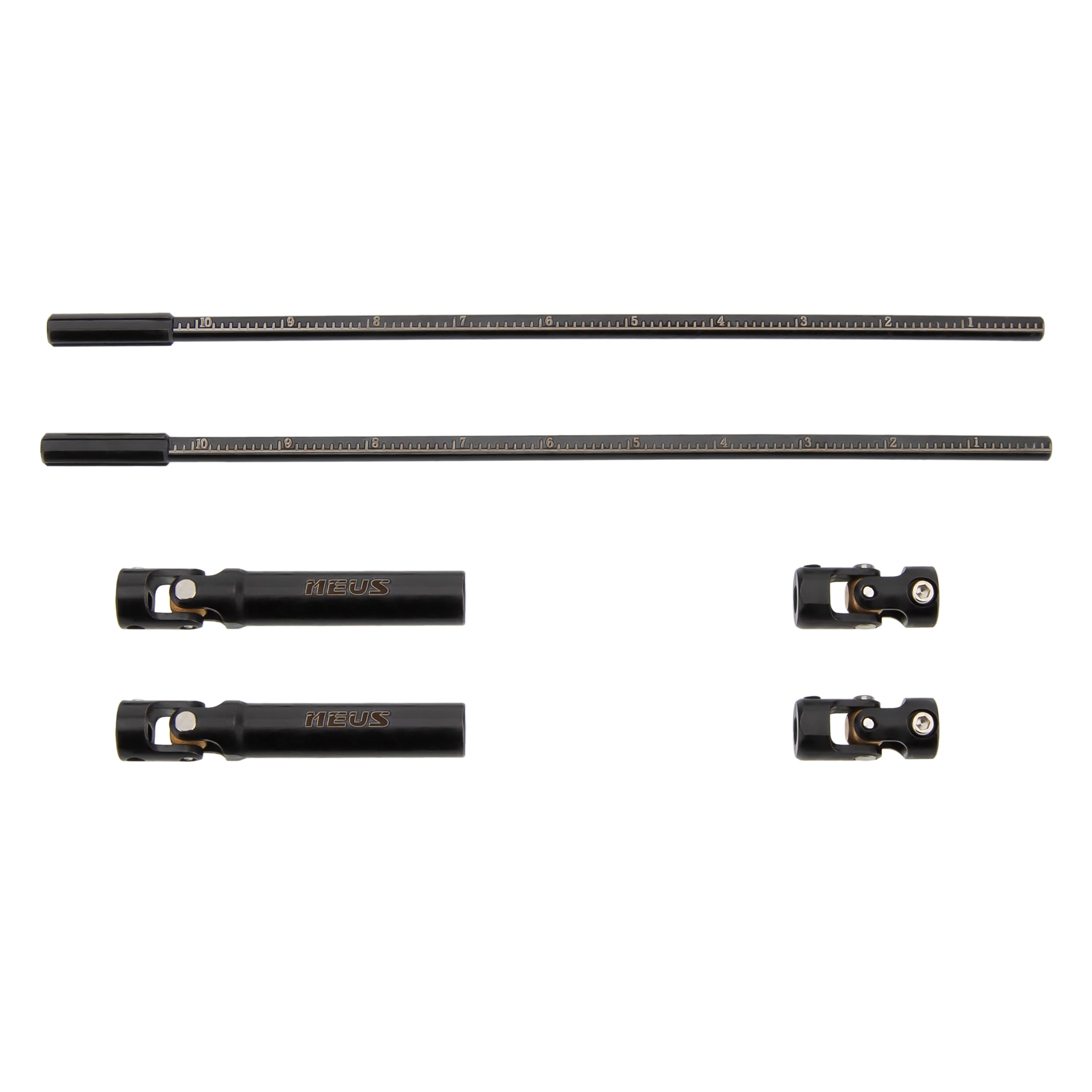 MEUS Racing TRX4M Cuttable Drive Shafts for 1/18 TRX4M RC Crawler Car