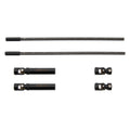 Black TRX4M Cuttable Drive Shafts