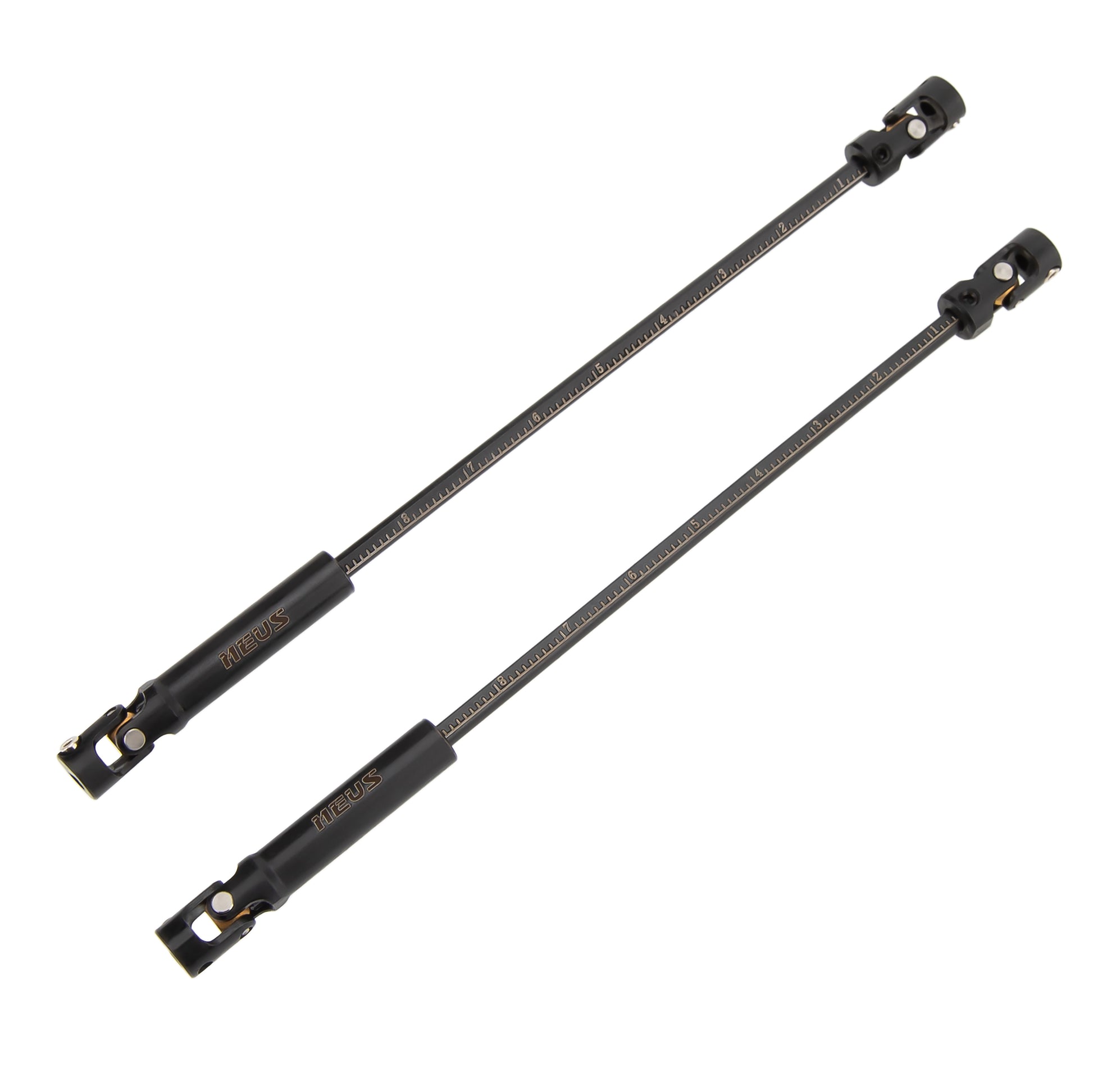 Black TRX4M Cuttable Drive Shafts