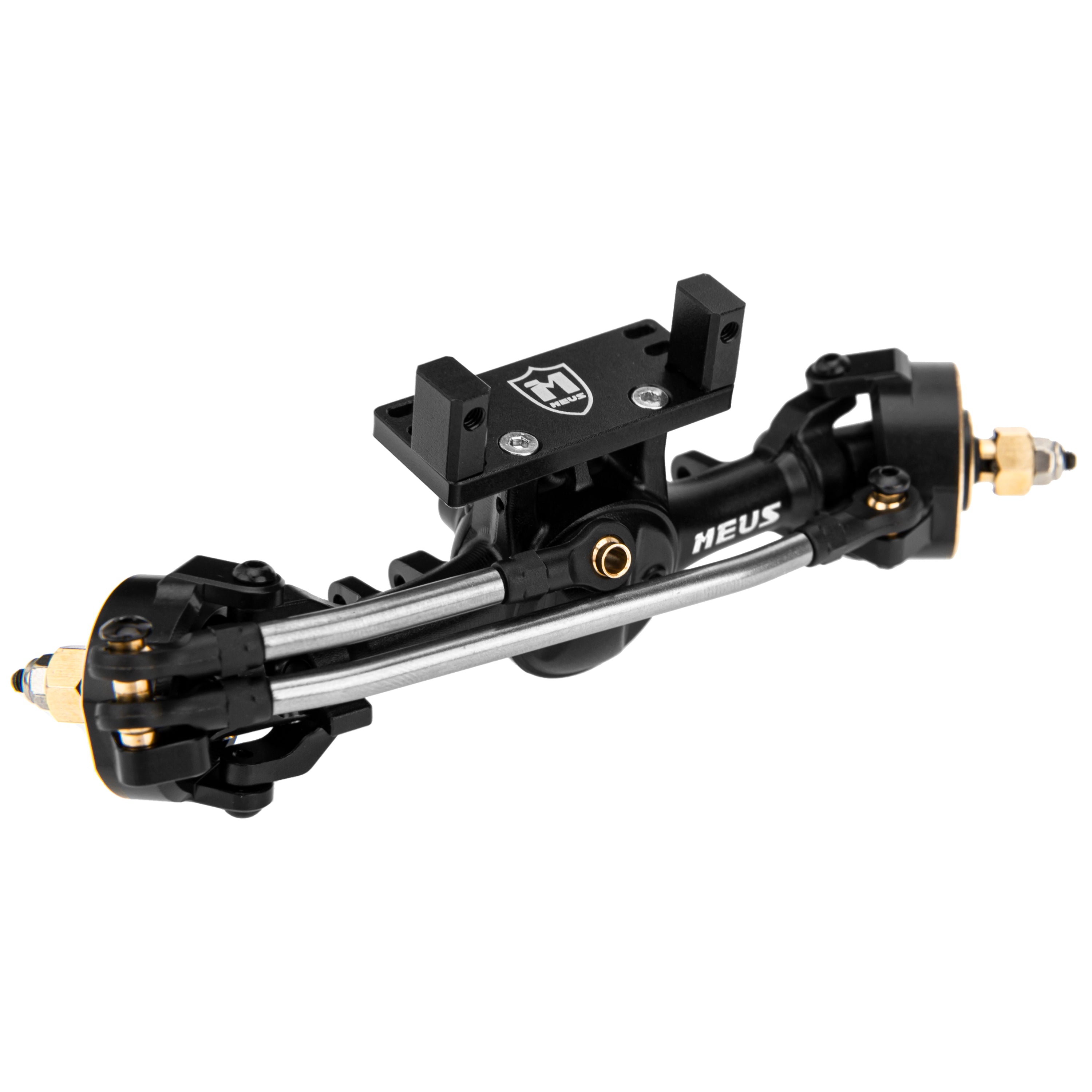 MEUS Racing TRX4M Metal V2 Isokinetic Front & Rear axles with Adjustab