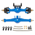 Blue TRX4M Metal isokinetic front and axles