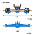 Blue TRX4M Metal isokinetic front and axles Size