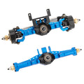 Blue TRX4M Metal isokinetic front and axles