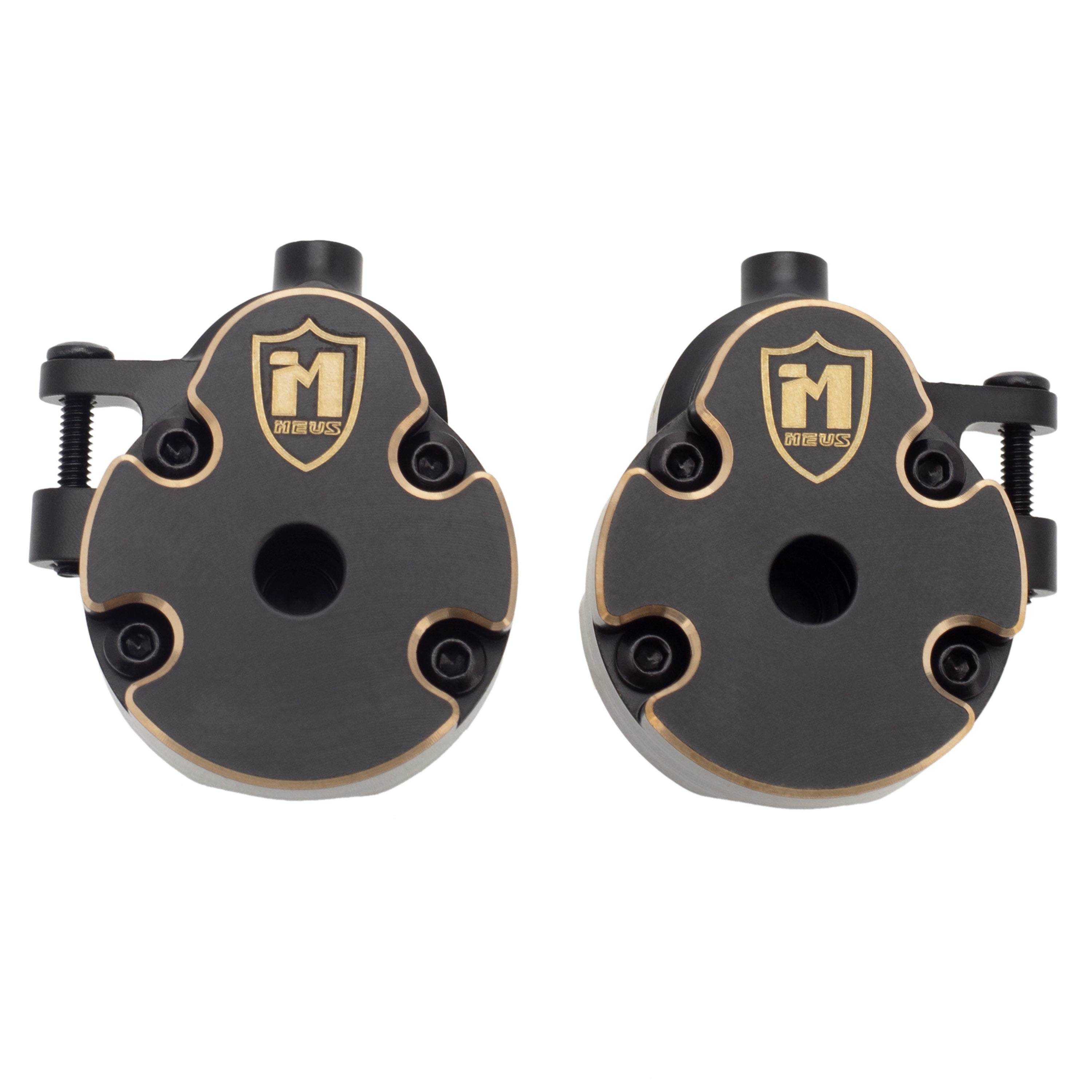 MEUS Racing Redcat Ascent-18 Brass Steering Knuckles+Front Axle Weights ...