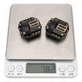Brass Front Rear Diff Covers for SCX10 Portal Axle
