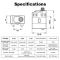 Brass SCX30 V2 coreless servo details