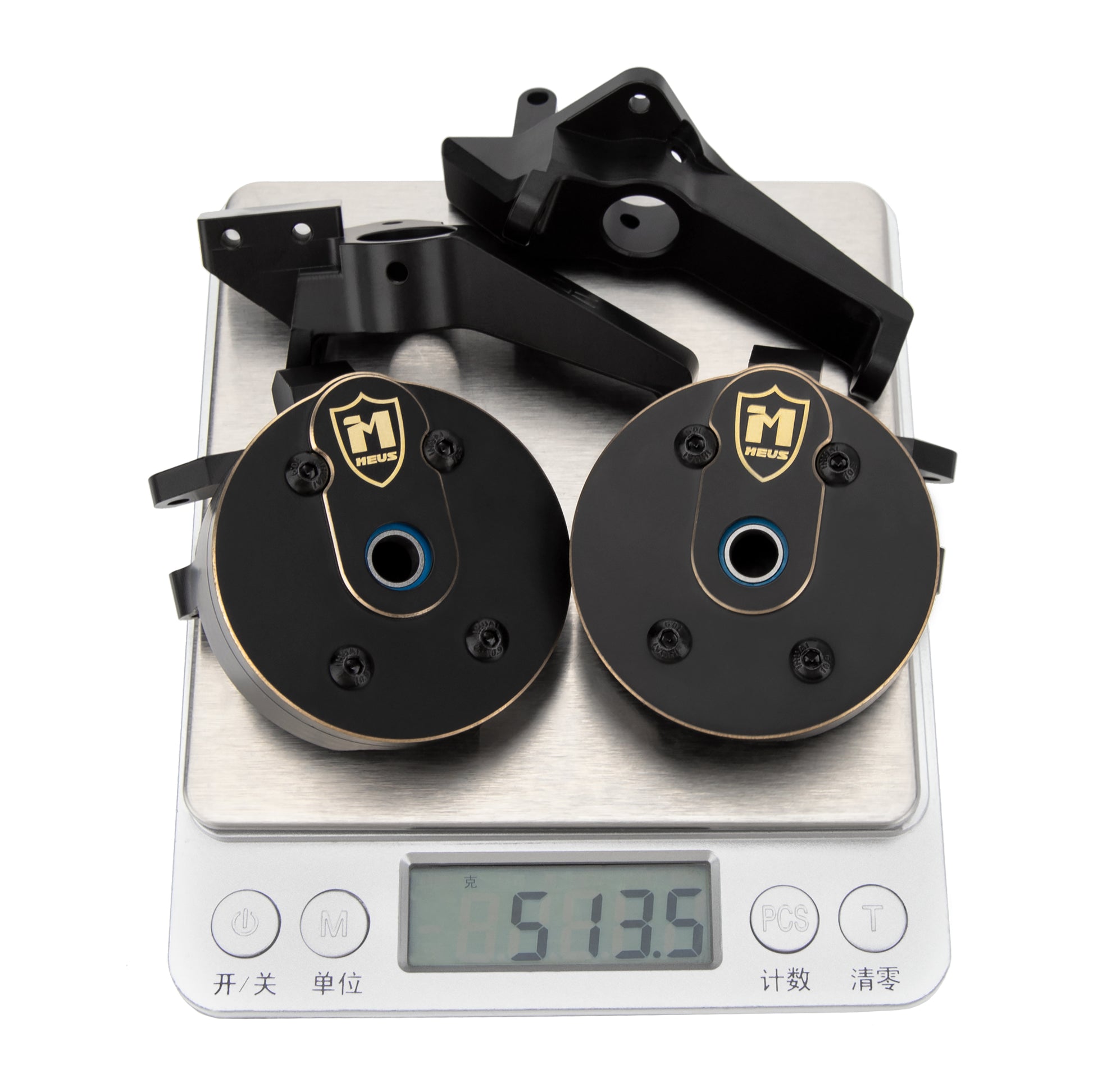 Brass Steering knukles C-Bub Weight for Axial 1/8 AXP8 GILAMON 2.2