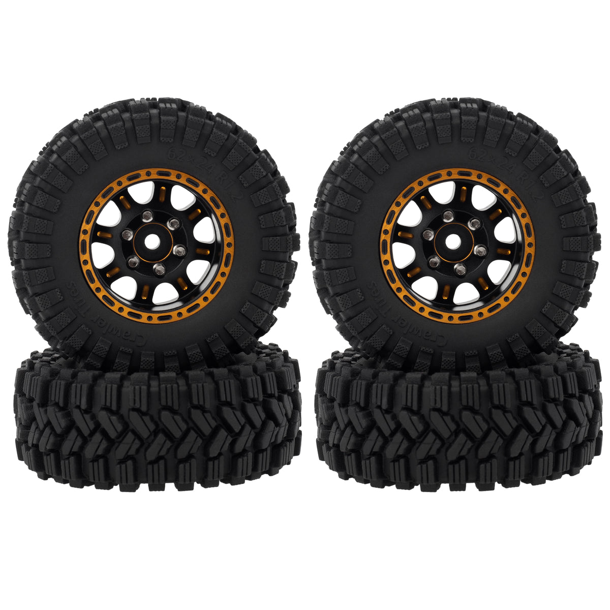 Pneus 110mm Jante Métal 1/10 Rock Crawler Axial TRX4 KEEDA Rc Crawler Pneus 110mm Jante Métal 1/10 Rock Crawler Axial TRX4 KEEDA Rc Crawler