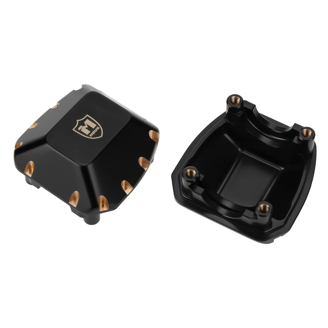 MEUS Racing Brass Diff Covers 31.4g/pc for 1/10 Redcat Vertex-10 RC Car