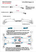 Capra-1.9 UTB-318 wheelbase chassis links