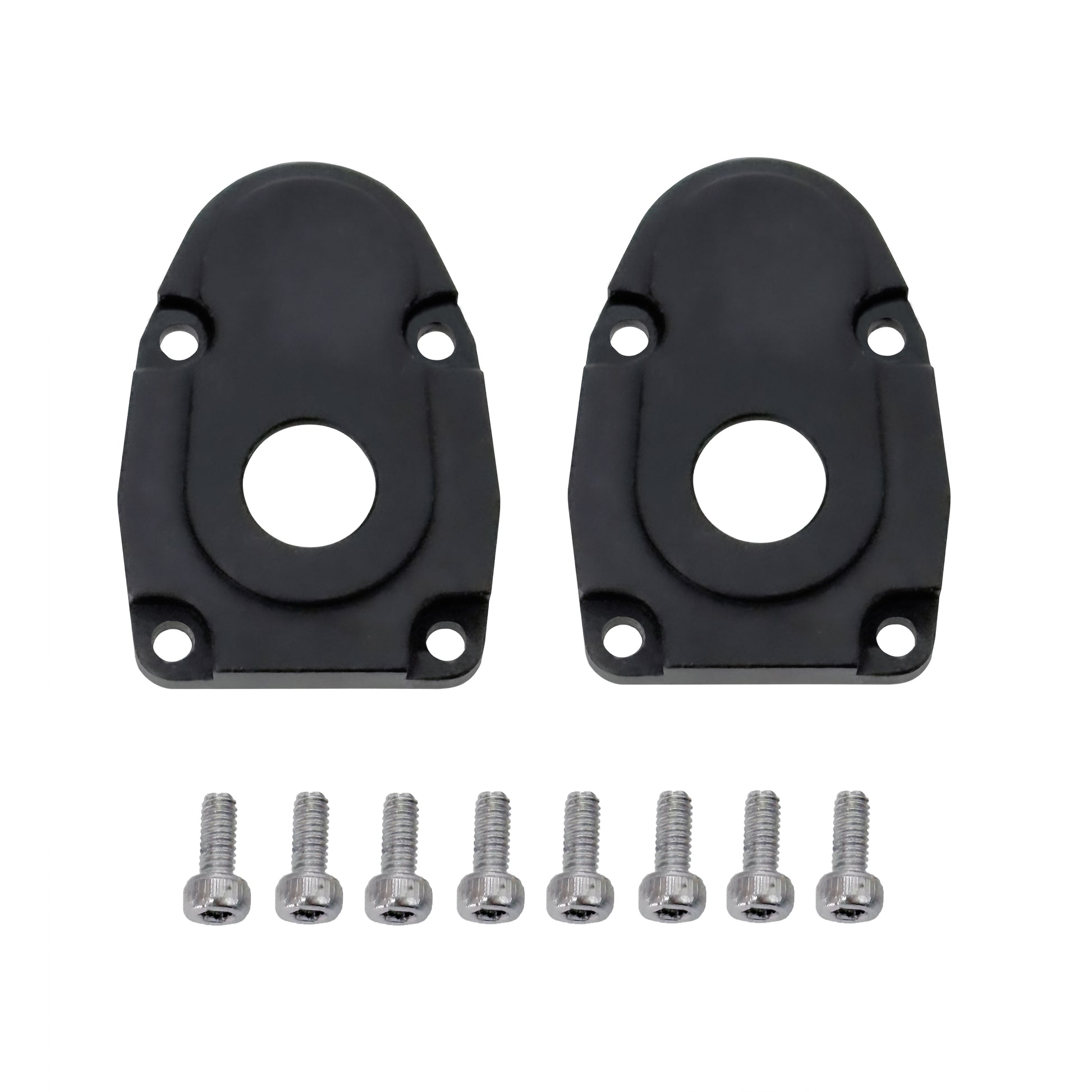 Black Aluminum Capra 1.9 UTB Rear Steering Axle Outer Portal Cover