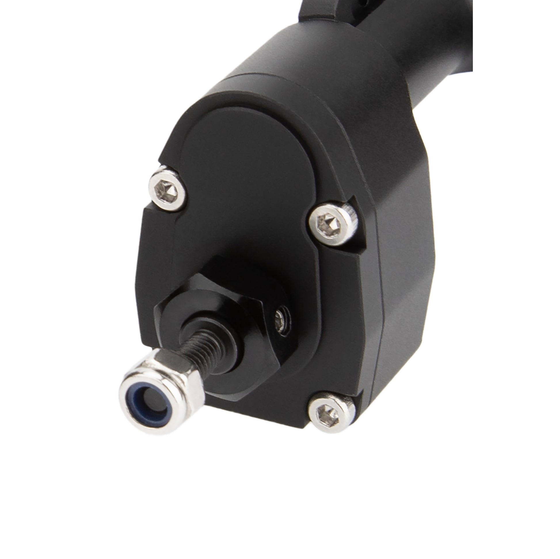 Black Aluminum Capra 1.9 UTB Rear  Axle Outer Portal Cover